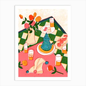 Table Setting Art Print