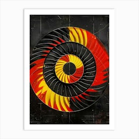 Spiral Vortex Art Print