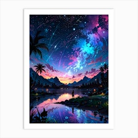 Night Sky 10 Art Print