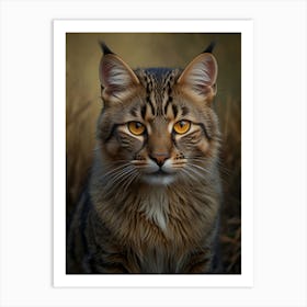 Lynx Cat Art Print