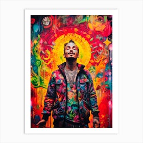 J Balvin (2) Art Print