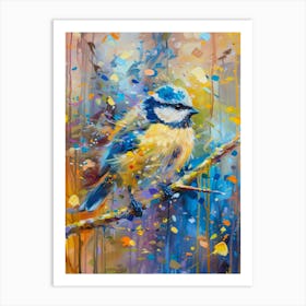 Bird On A Branch 24 Art Print