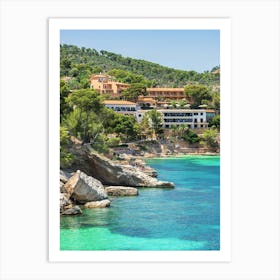 Cala Fornells Mallorca Art Print