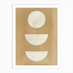 3 Moons Art Print