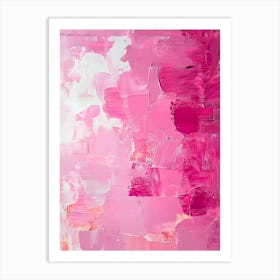 Abstract - Pink Art Print