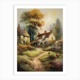 Country Cottage.4 Art Print