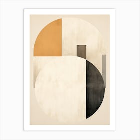 Beige Bauhaus Trofaiach Triumph Art Print