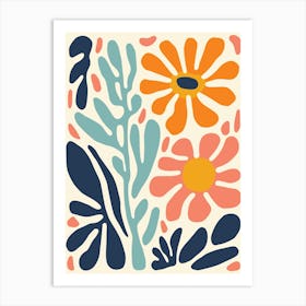 Floral Print 3 Art Print