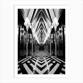 Geometric Reflections Abstract 13 Art Print