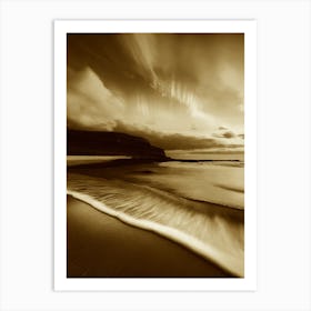 Wave At The Beach Art Print