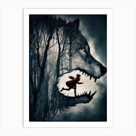 Red Riding Hood 1 Art Print