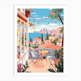 Izmir Turkey 4 Illustration Art Print