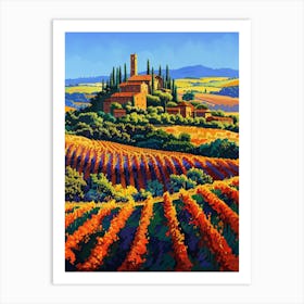 Tuscan Countryside 3 Art Print