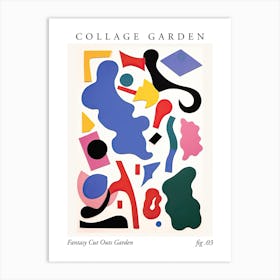 Collage Garden 03 Art Print