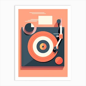 Turntable Art Print