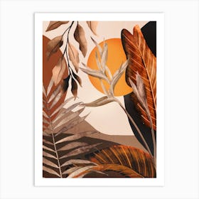 Abstract Tropical Art 15 Art Print