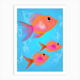 FishingFish03 Art Print