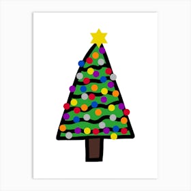 Christmas Tree Art Print