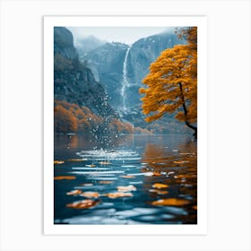 Autumn In Norway Art Print