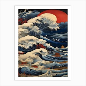 Ocean Waves Sea Art Print