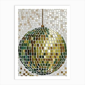 Disco Ball 32 Art Print