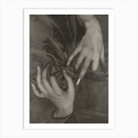 Georgia O’Keeffe Hands And Thimble, Alfred Stieglitz Art Print