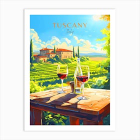 Italy Tuscany Travel Art Print