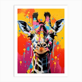 Giraffe Art Print