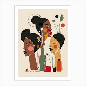 Afro-American Women Art Print