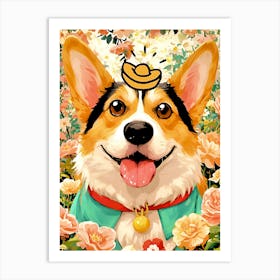 Corgi Wishes You Prosperity in 2025 Affiche