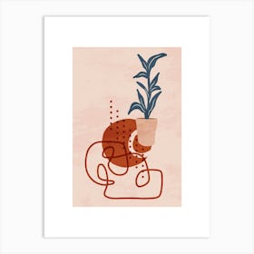 Potted Plant Art Print