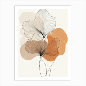 Ginkgo Ii 1 Art Print