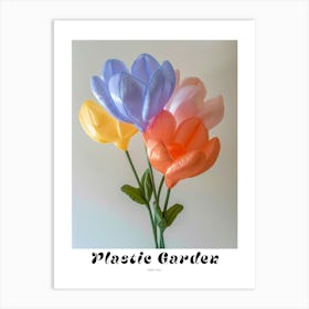 Dreamy Inflatable Flowers Poster Sweet Pea 1 Art Print