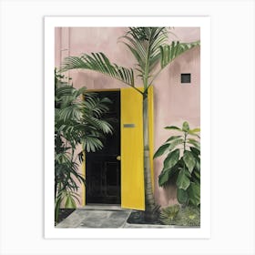 Yellow Door 1 Art Print