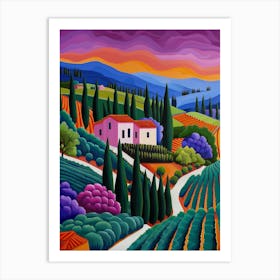 Tuscany 13 Art Print