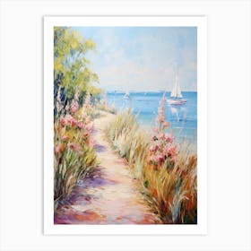 Path To The Sea 4 Art Print