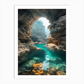 Cave In The Rock 46 Art Print