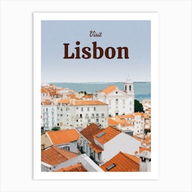 Visit Lisbon Art Print