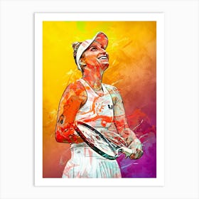 Marketa Vondrousova 1 Art Print