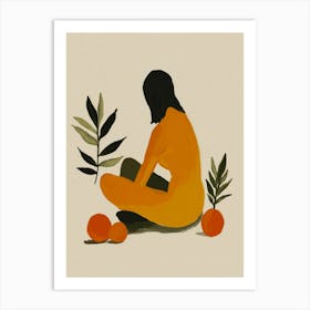 The Fruit Princess Art Print