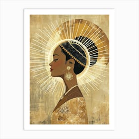 African Woman 148 Art Print