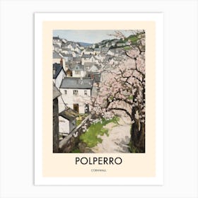 Polperro (Cornwall) Painting 3 Travel Poster Art Print