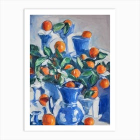 Tangerine 2 Classic Fruit Art Print