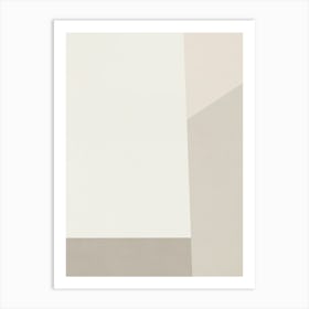 ABSTRACT MINIMALIST GEOMETRY - OW05 Art Print