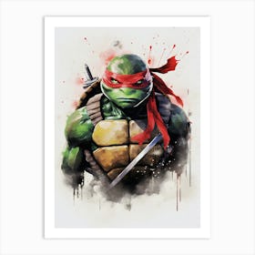 Raphael Teenage Mutant Ninja Turtles Art Print
