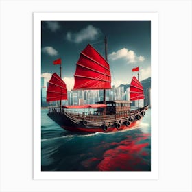 Hong Kong 1 Art Print