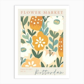 Flower Market 3 Art Print