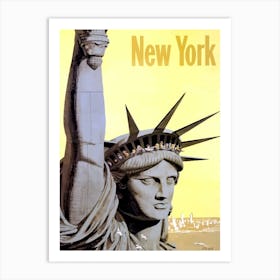 New York, Liberty Lady Art Print