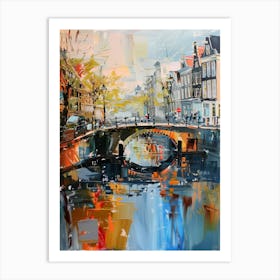 Amsterdam Bridge 4 Art Print