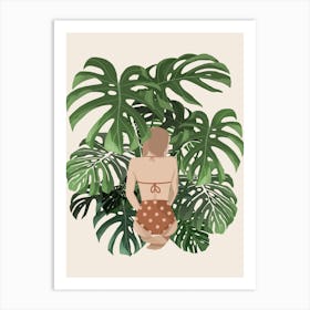 Summer With Plants 2 Art Print